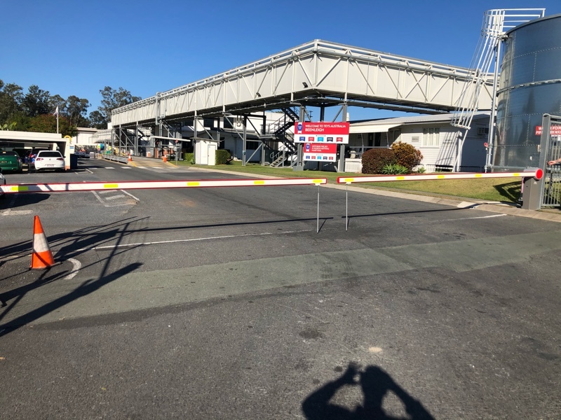 Staff Carpark Boom Gates