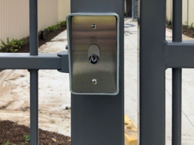 Brisbane Gate Control System Key Switch