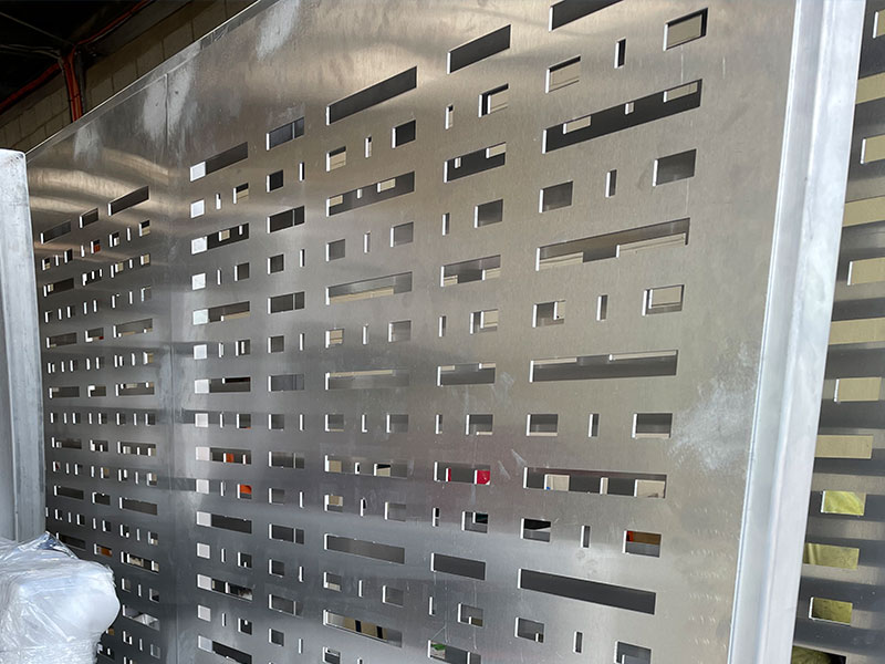 Laser Cut Steel for Brisbane Automatic Gate Fabrication